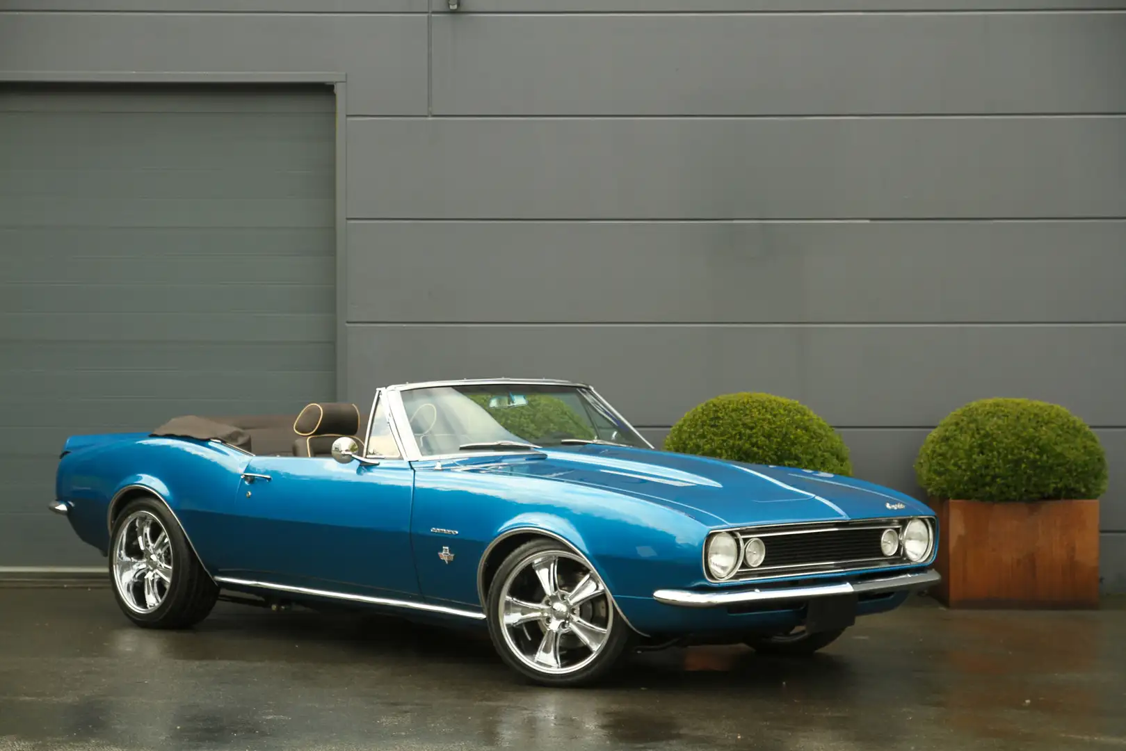 Chevrolet Camaro 1967 - Cabriolet - V8 5.7 500hp - 5 Speed Blauw - 1