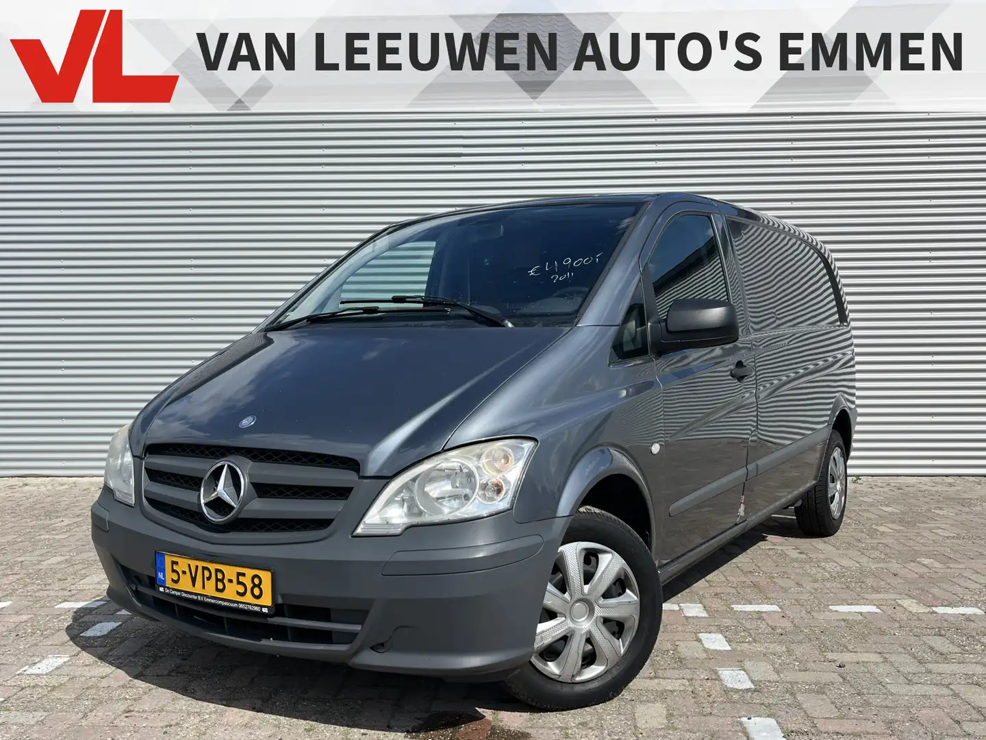 Mercedes-Benz Vito 113 CDI 320 Lang DC Luxe | Nieuw Binnen | APK 02-0 Zwart - 1