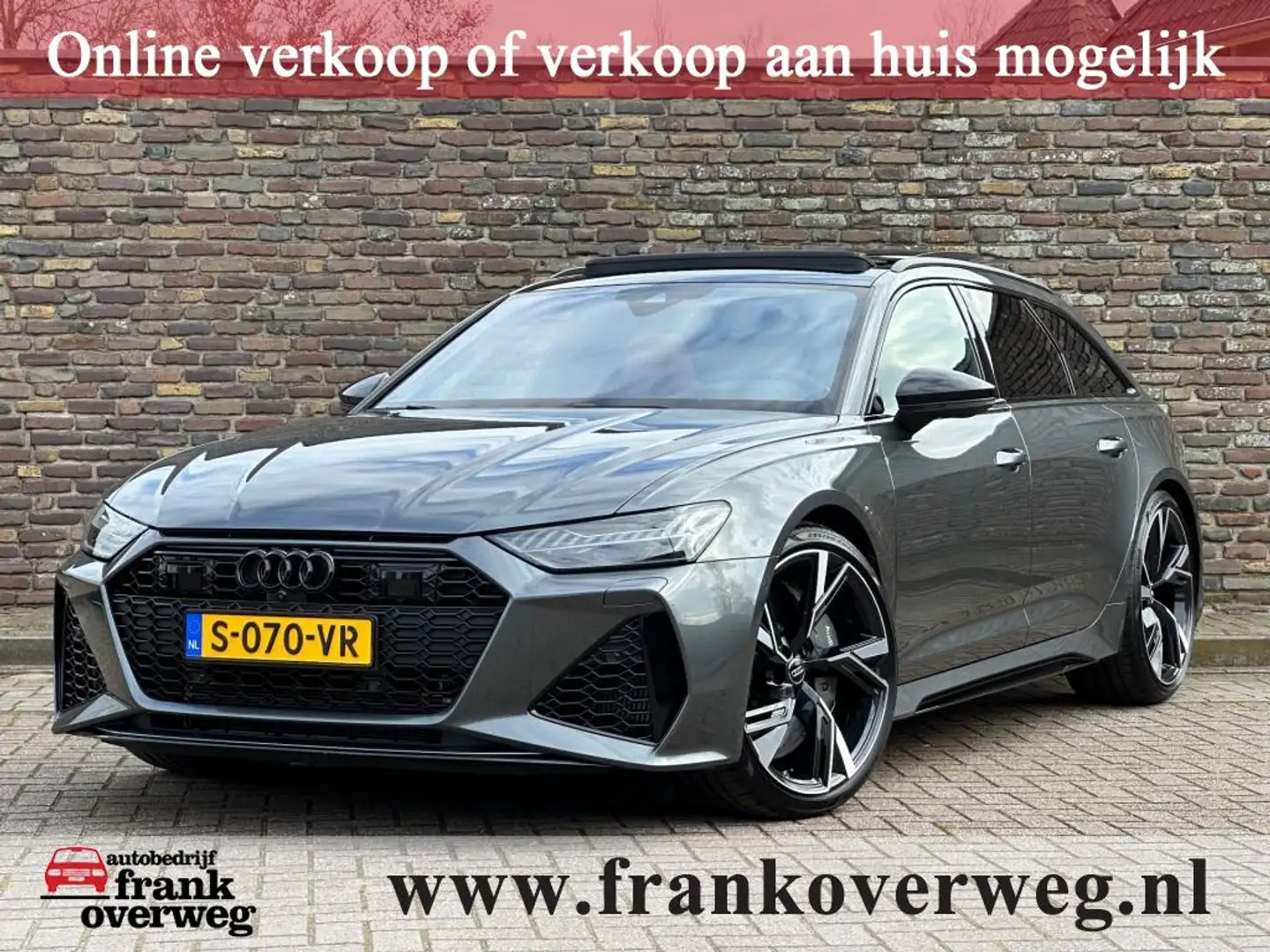 Audi RS6 RS6 4.0 TFSI V8 Keramisch Luchtvering Achterasbest Grau - 1