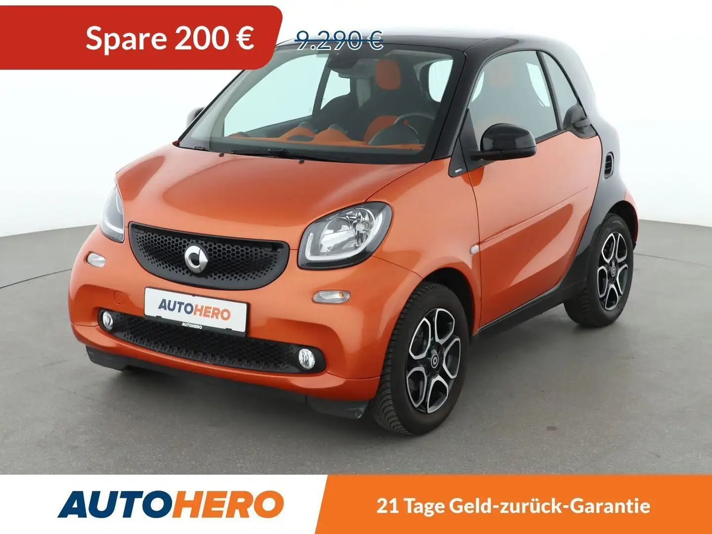 smart forTwo 1.0 Basis passion*TEMPO*PDC*SHZ*KLIMA*GARANTIE* Оранжевий - 1