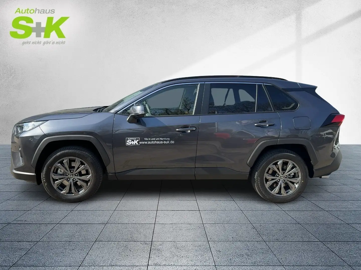 Toyota RAV 4 +E-Hecklappe+R-Kamera++Carplay++SHZ+Navi+ Grijs - 2