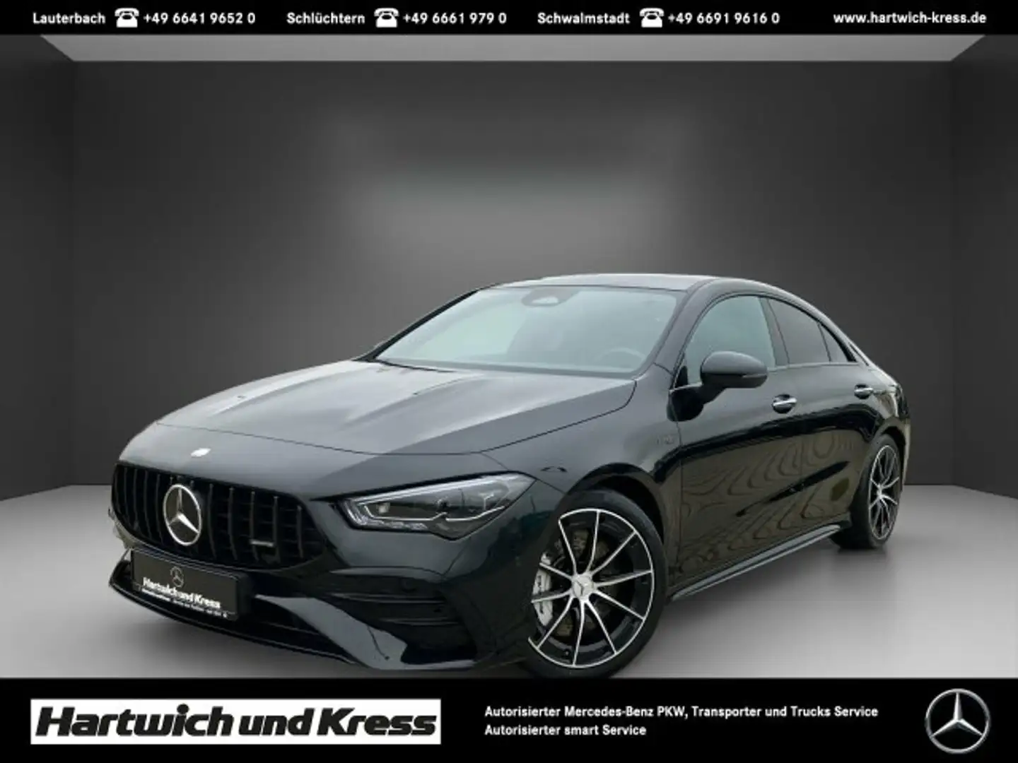 Mercedes-Benz CLA 35 AMG CLA 35 AMG 4Matic+Pano+MultibeamLED+AMG-Night+ BC Schwarz - 1