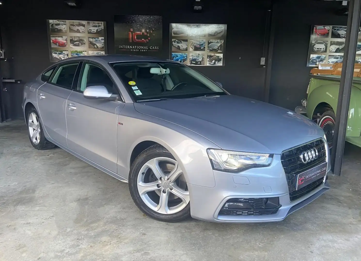 Audi A5 phase 2 2.0 TDI 190 S LINE Gris - 1