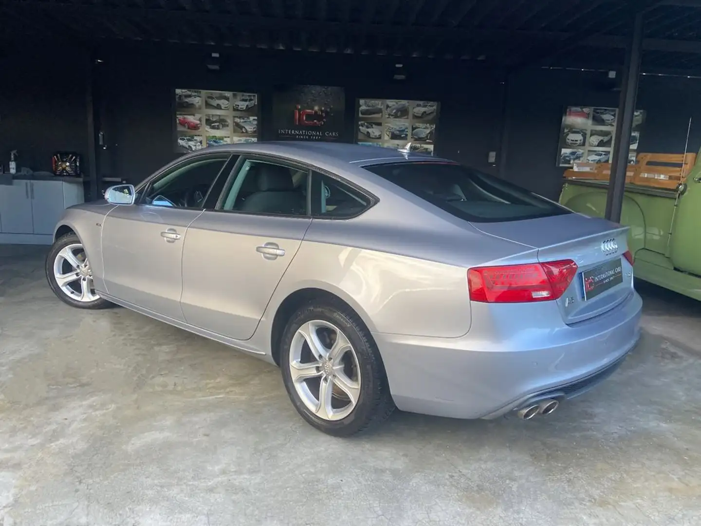 Audi A5 phase 2 2.0 TDI 190 S LINE Gris - 2