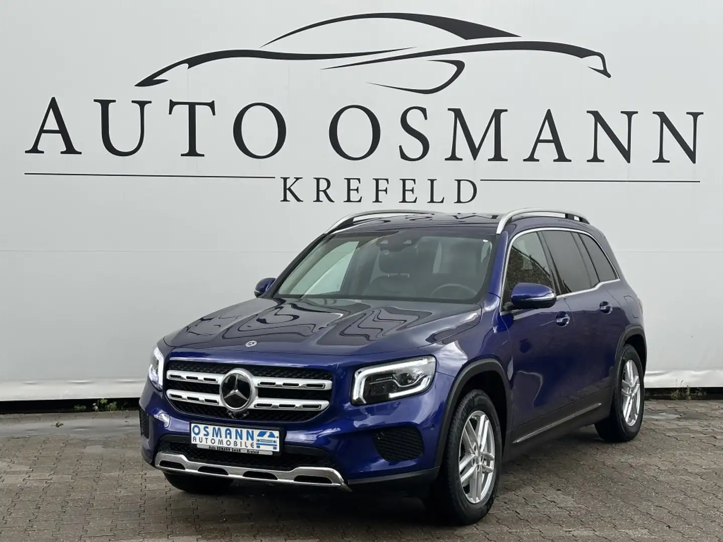 Mercedes-Benz GLB 180 d 8G-DCT Progressive °360° °Lederpaket° Modrá - 1