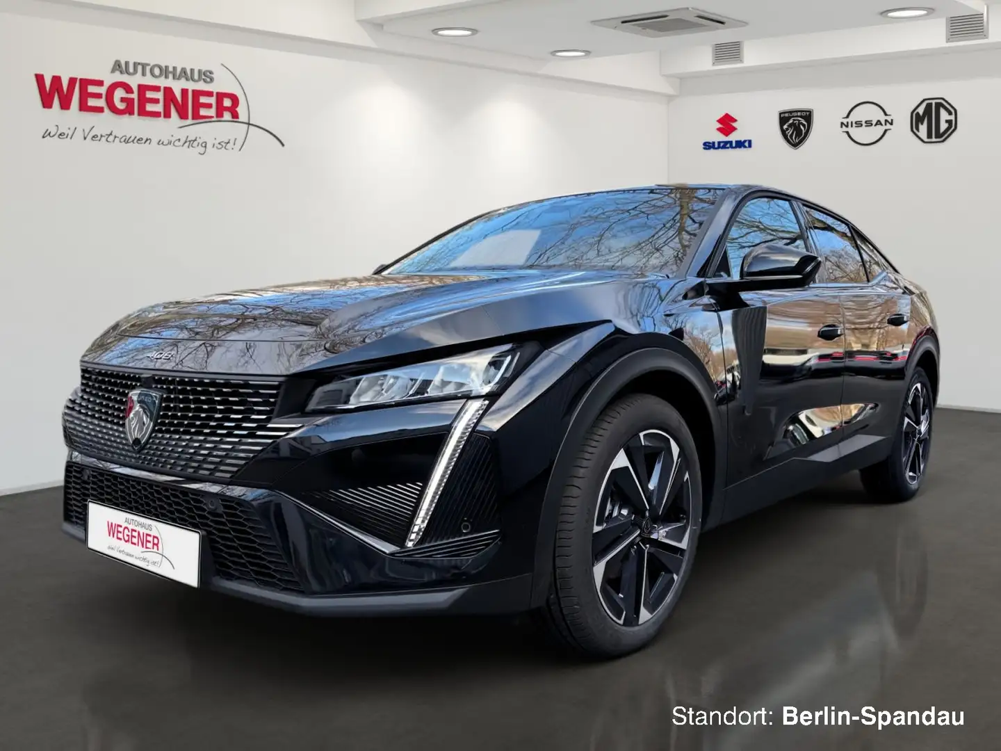 Peugeot 408 Allure HYBRID 145 e-DSC6 *Kamera*SHZ* Zwart - 1