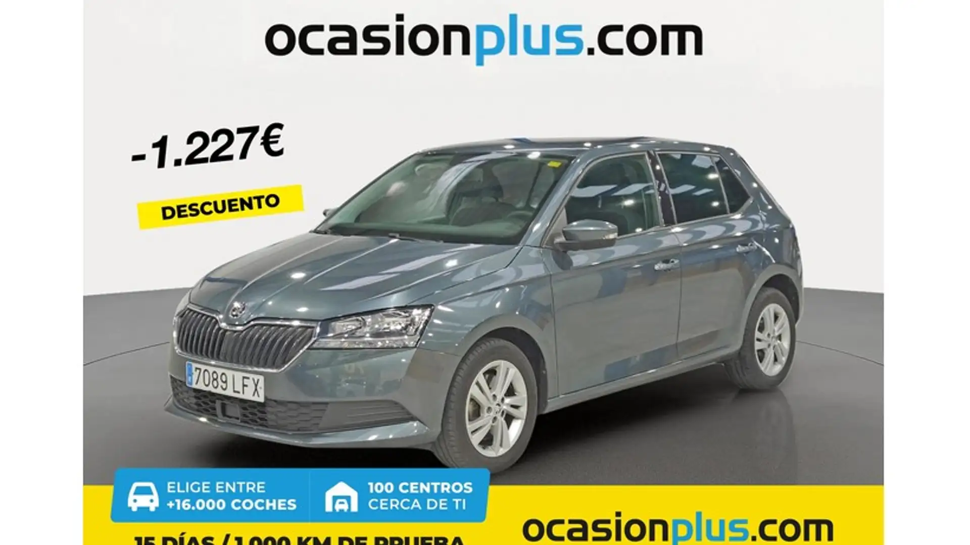 Skoda Fabia 1.0 TSI Ambition Plus 81kW Gris - 1