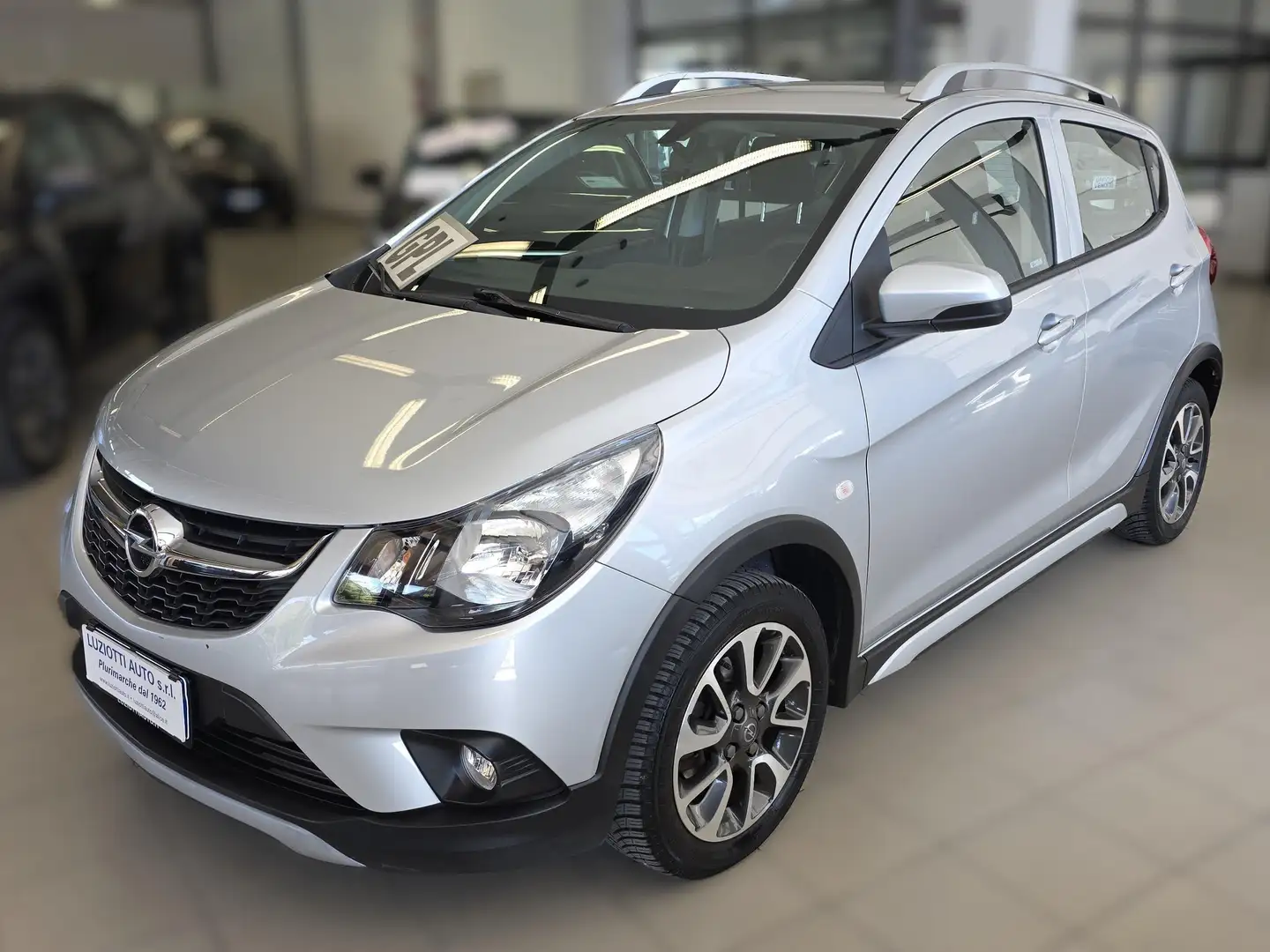 Opel Karl KARL 1.0 ROCKS GPL 73CV - OK NEOPAT. Argento - 2