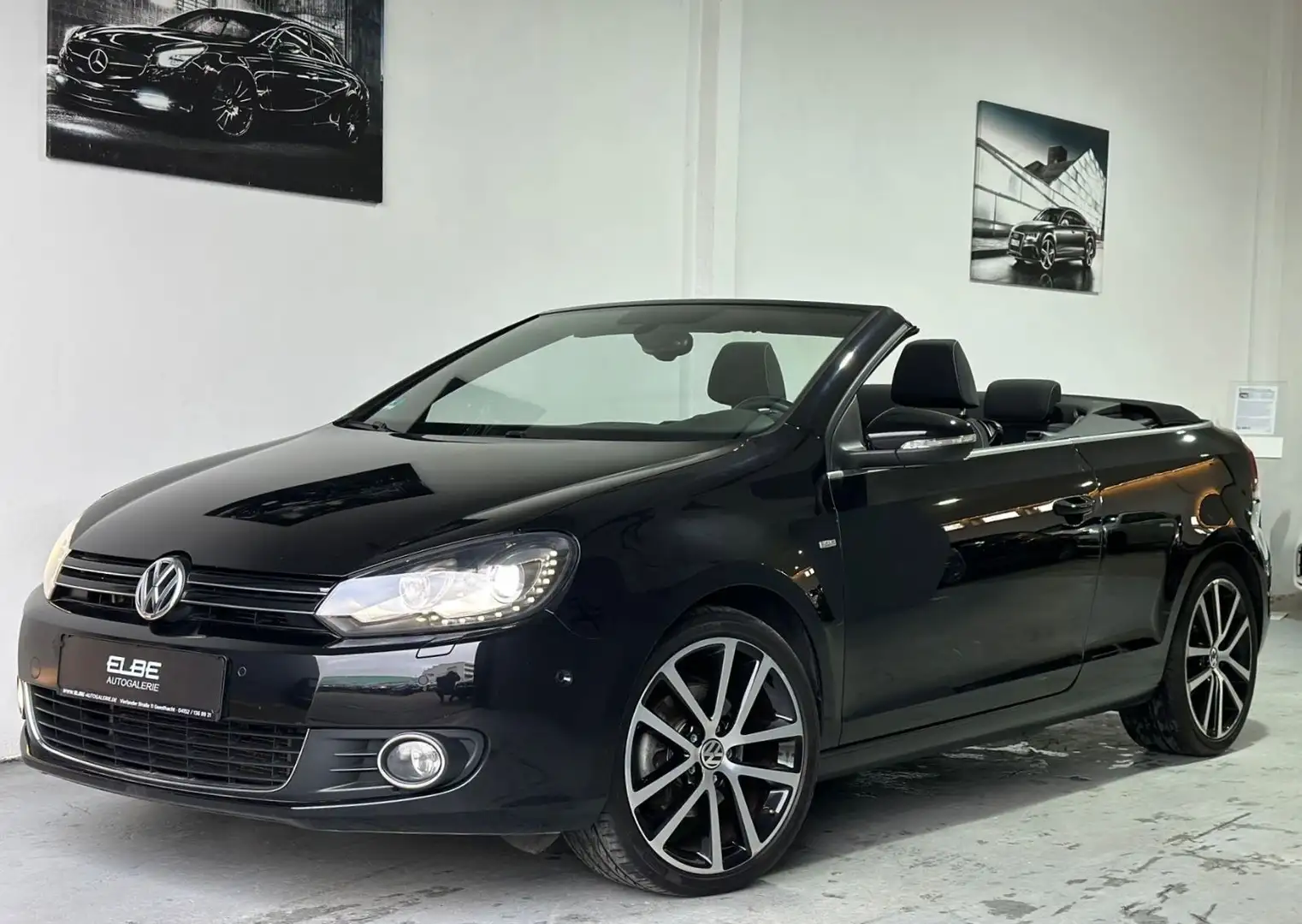 Volkswagen Golf VI Cabriolet 1.4 TSI DSG Cup Voll-Service Schwarz - 2