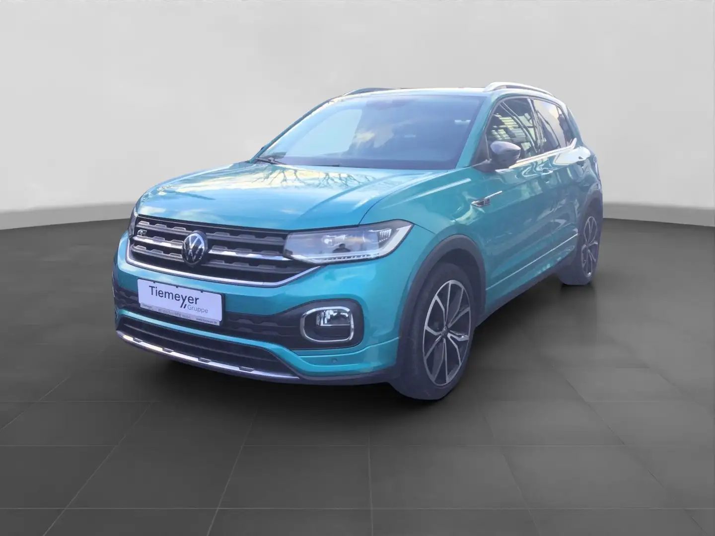 Volkswagen T-Cross 1.0 TSI DSG STYLE LM18 NAVI ASSIST KAMER Blau - 2
