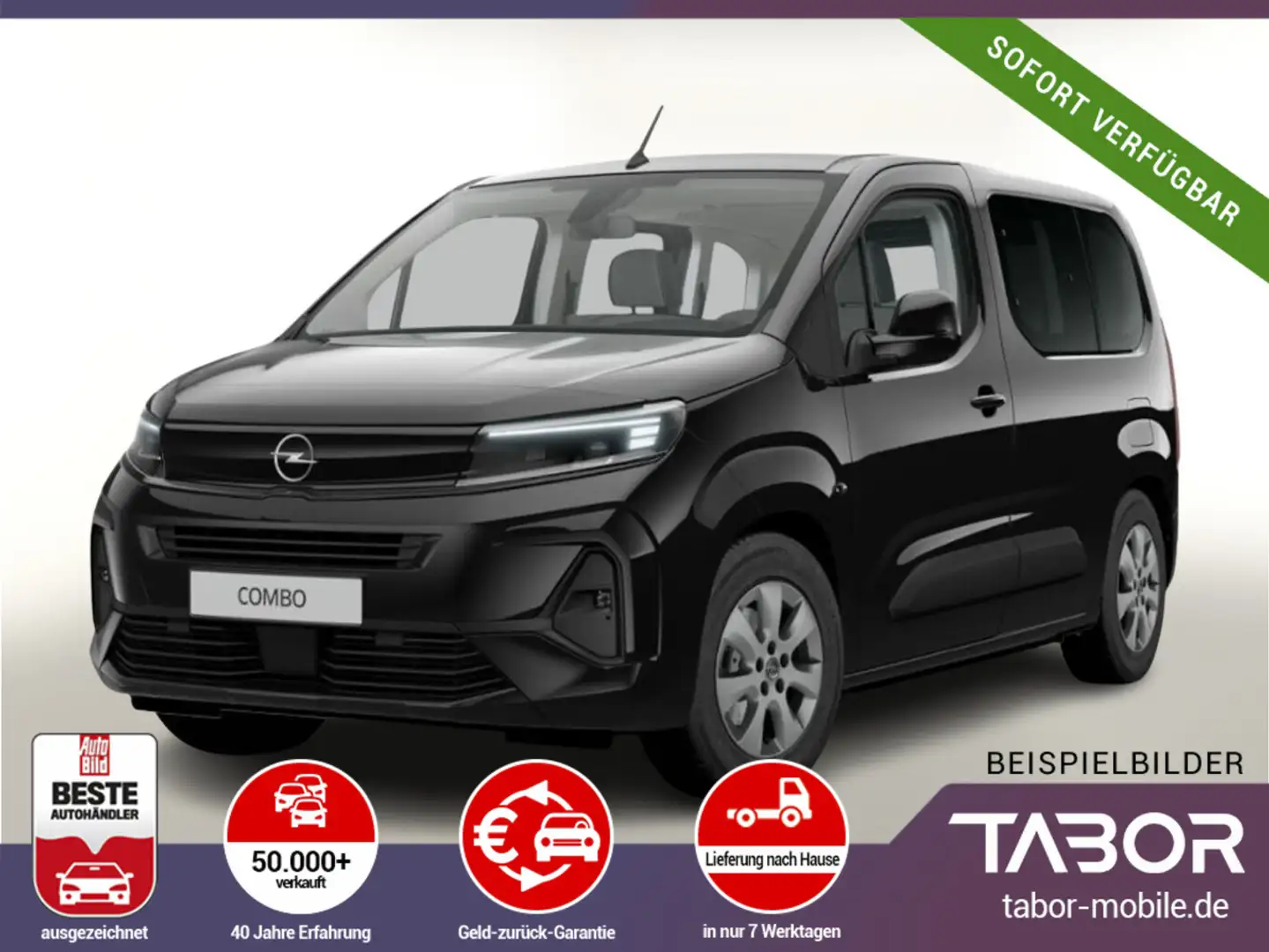 Opel Combo 1.5 D 130 AT8 Nav10" StyleP Kam IntelliLux Černá - 1