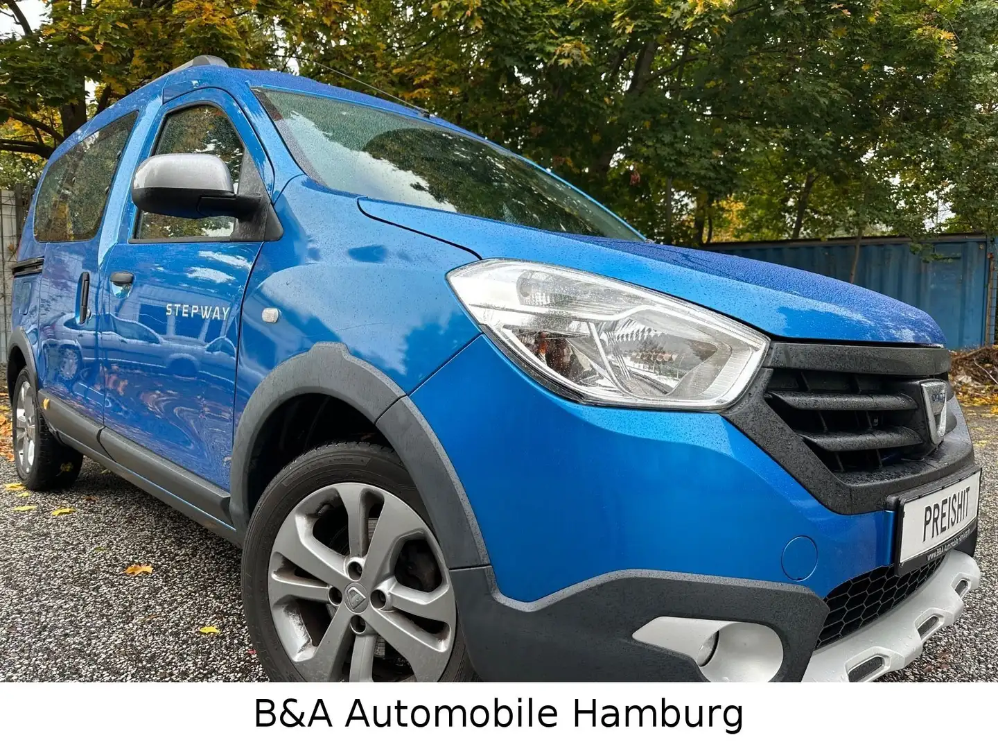 Dacia Dokker Stepway 2 Hand+Wenig Km+Klima Blau - 1