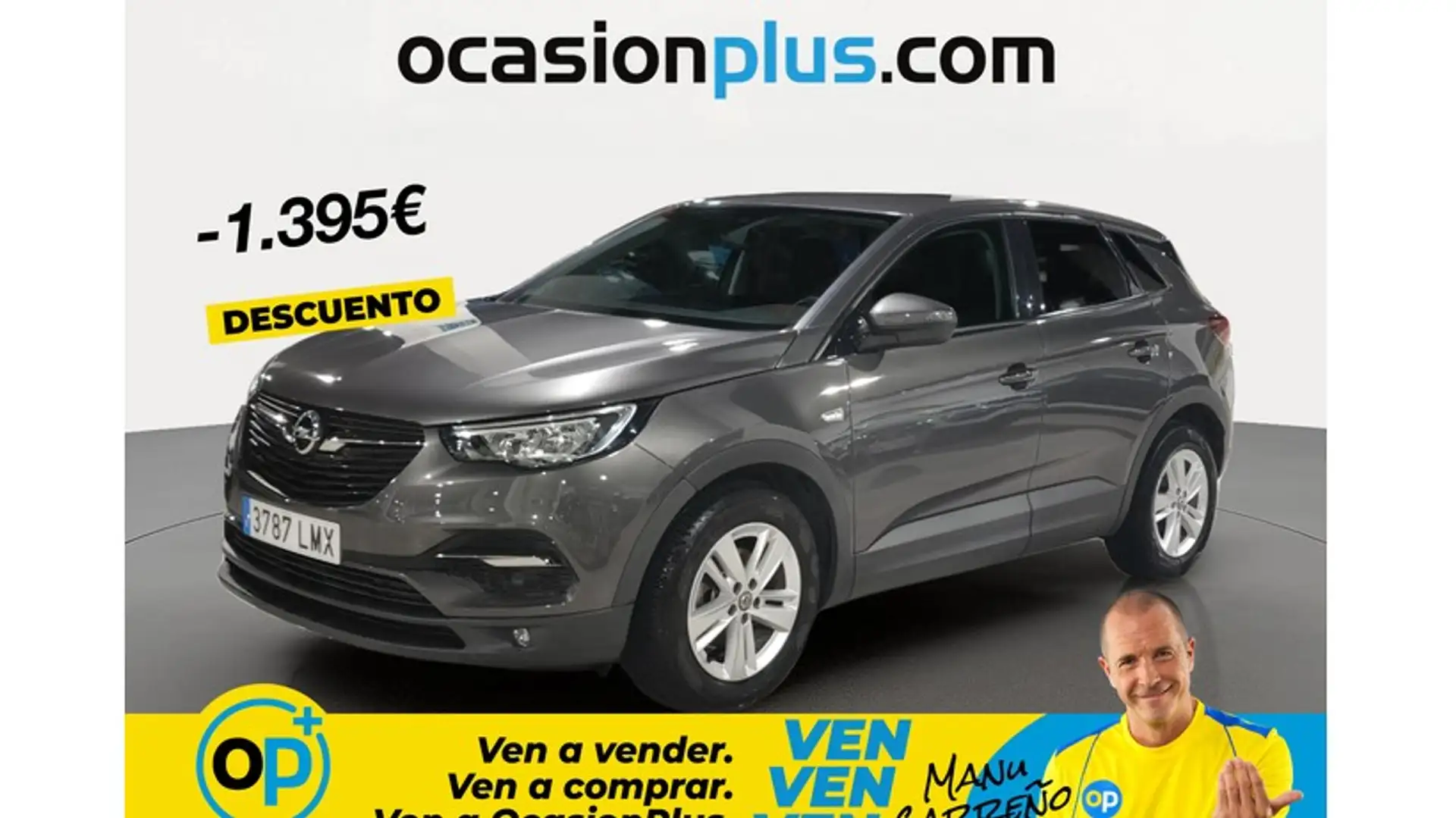 Opel Grandland X 1.2T S&S Selective 130 Gris - 1