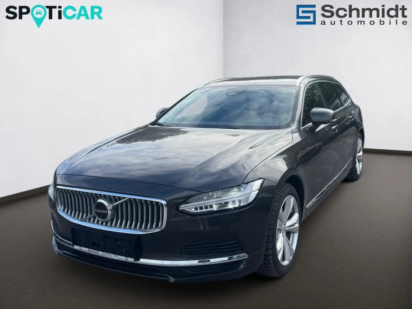 Volvo V90 Plus Bright T8 AWD Plug-in Hybrid - Elektrisch/Benzin Grau - 1