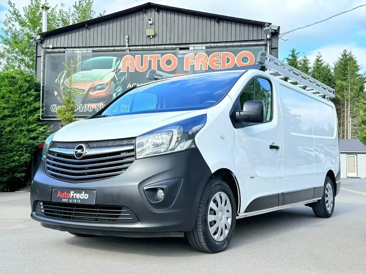 Opel Vivaro 1.6 CDTi L2H1 BiTurbo * Galerie * Gps * Clim */* Blanc - 2