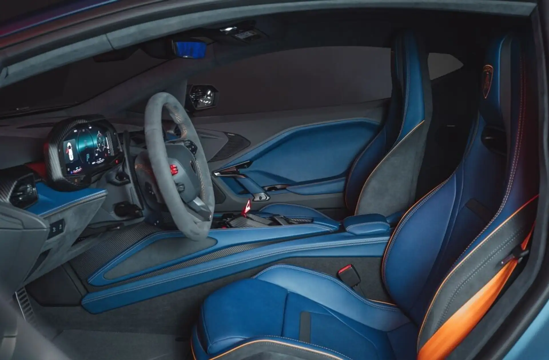람보르기니 V8 Hybrid Allrad "MEGAVOLL" 2026 파랑 사진 8