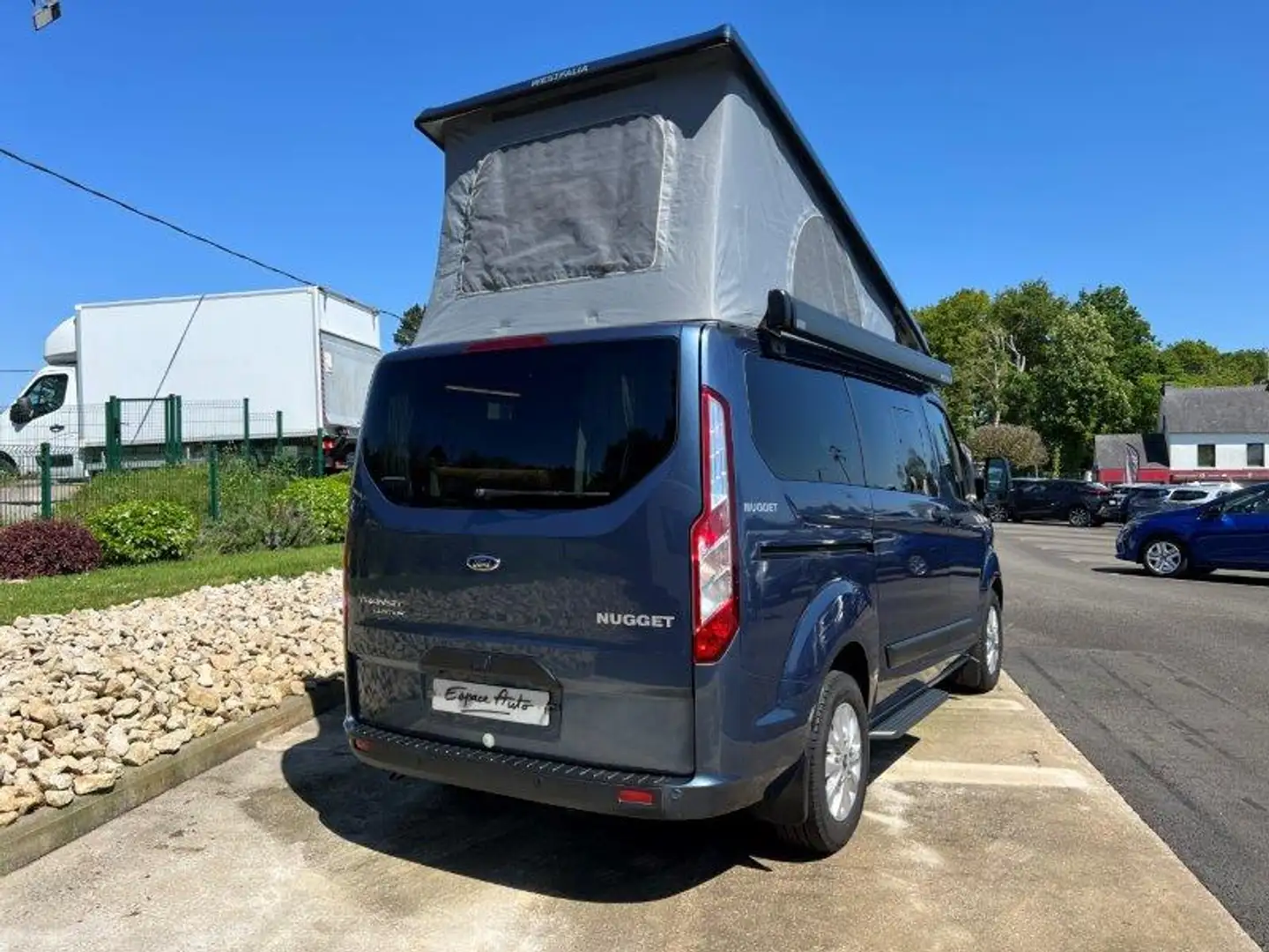 Ford Transit Custom 320 L1H1 2.0 EcoBlue 130 Trend Bleu - 2