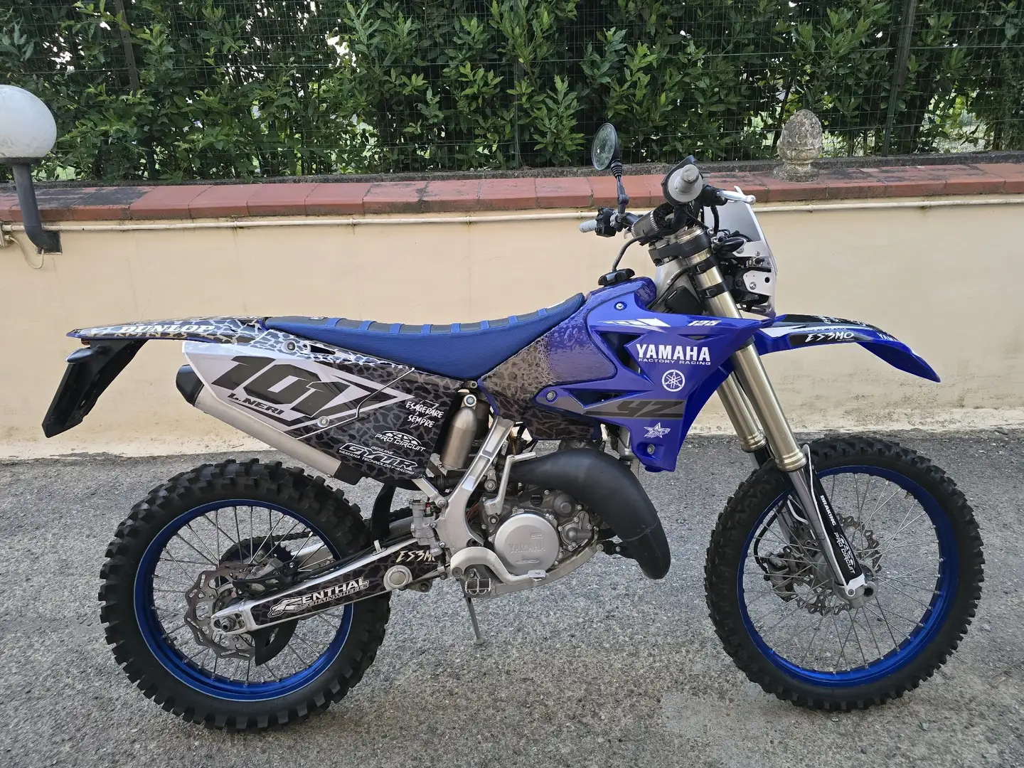 Yamaha YZ 125 Albastru - 1