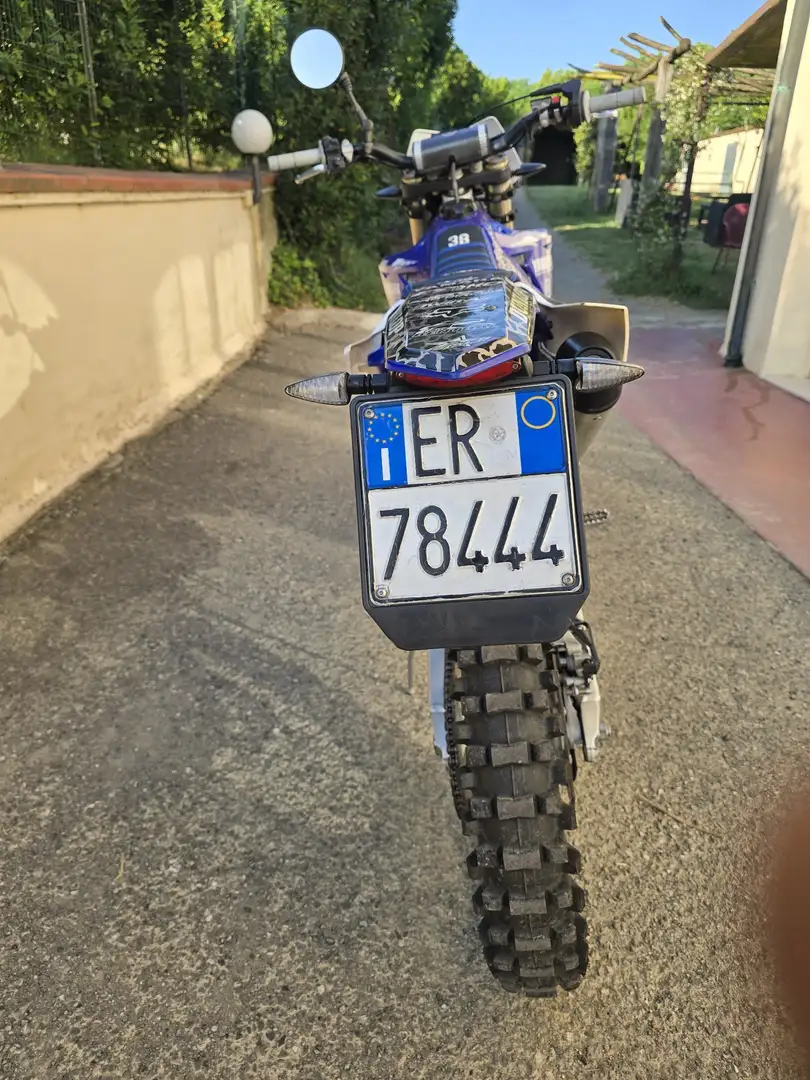 Yamaha YZ 125 Синий - 2