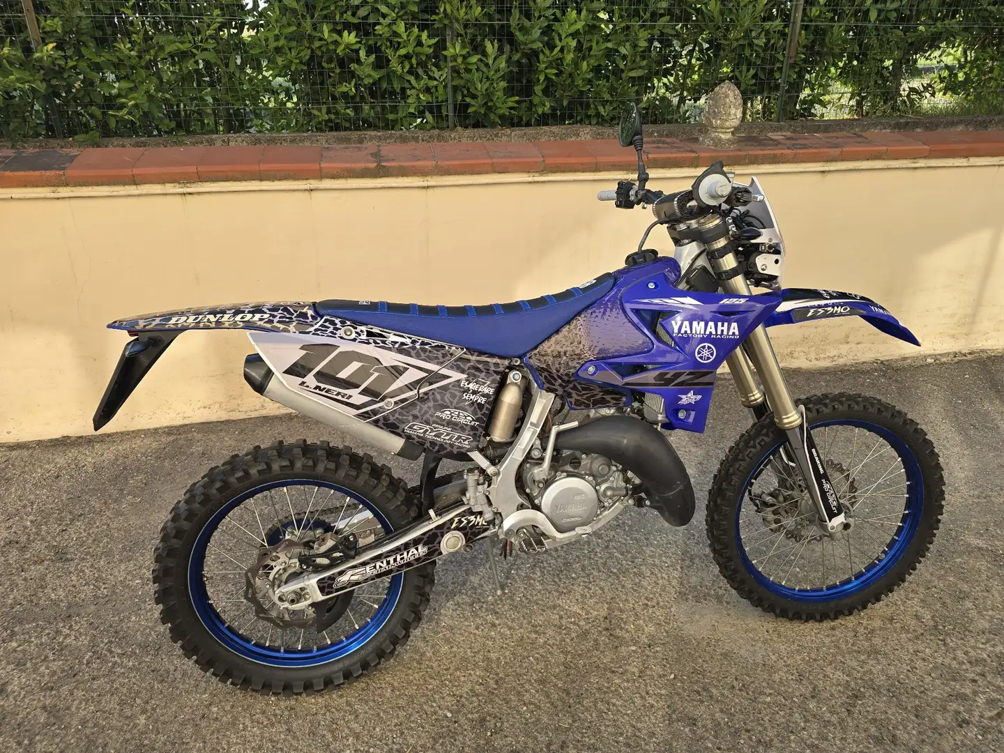 Yamaha YZ 125 Синий - 1