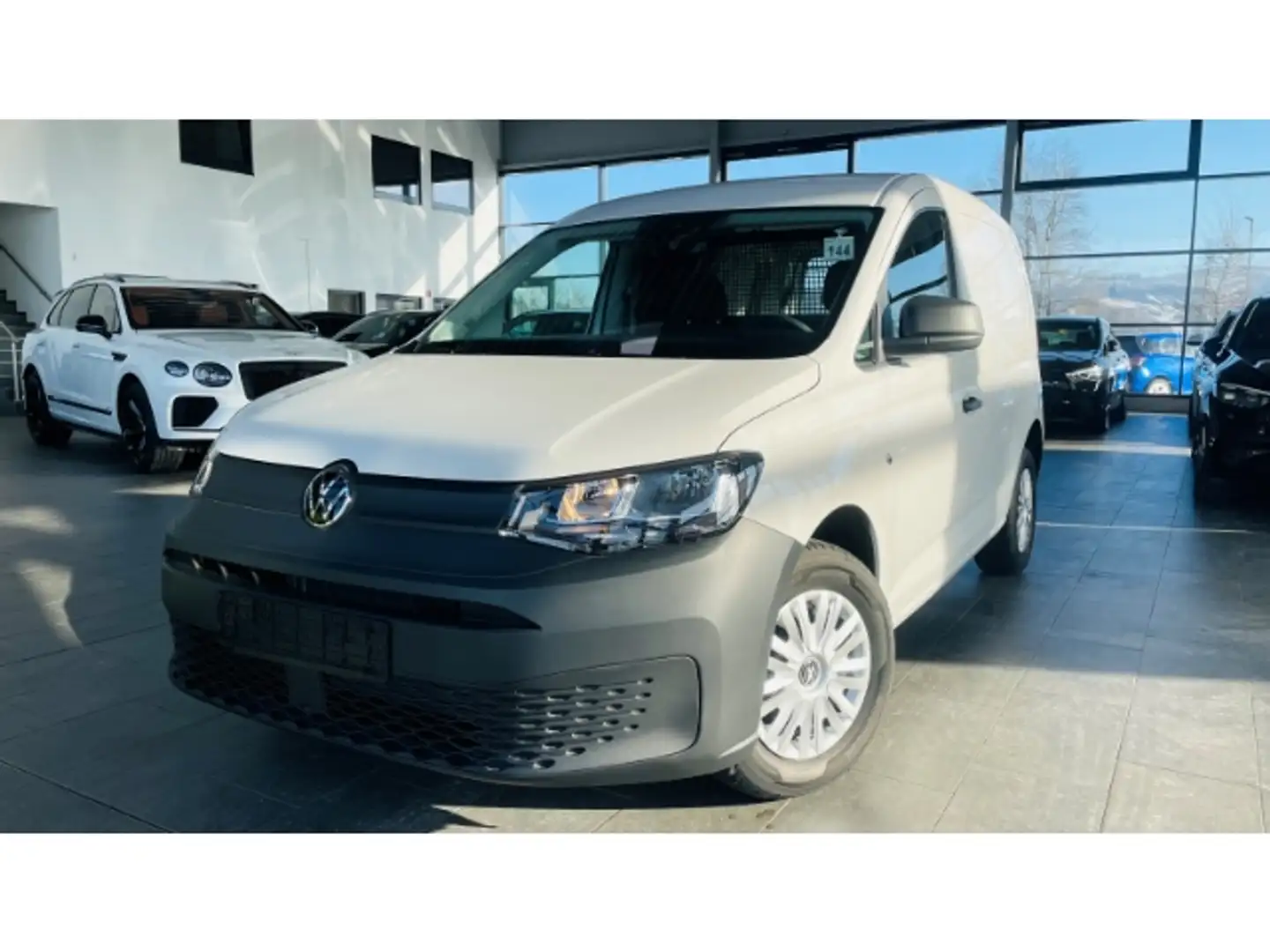 Volkswagen Caddy Flügeltüren Klima PDC Tempomat Freisprecheinrichtu Weiß - 1
