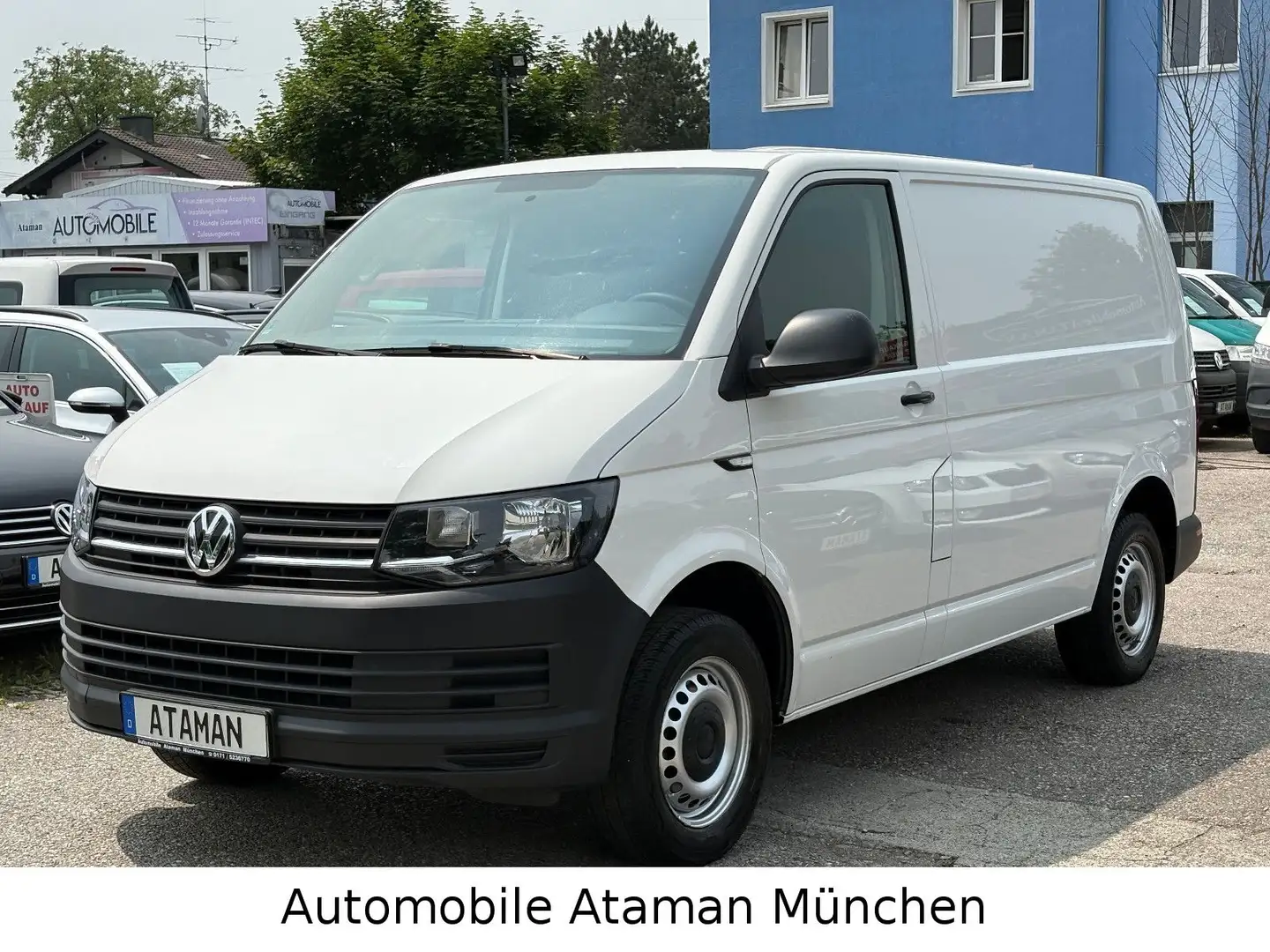 Volkswagen T6 Transporter T6 2.0 TDI Kasten / Klima / APS / AHK Weiß - 1