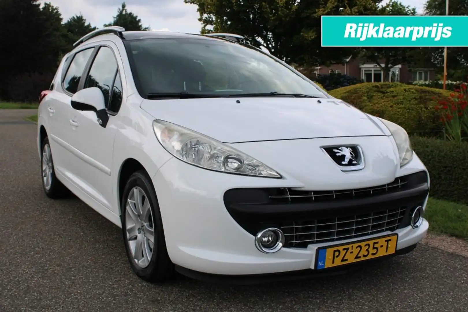 Peugeot 207 SW 1.6 VTi 120pk Automaat XS Airco/Panoramadak/PDC Blanco - 1