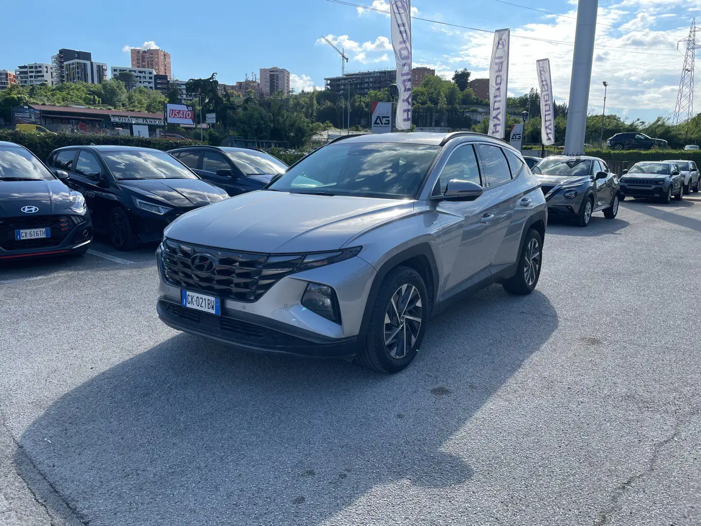 Hyundai TUCSON 1.6 T-GDI 48V Xline Grigio - 1