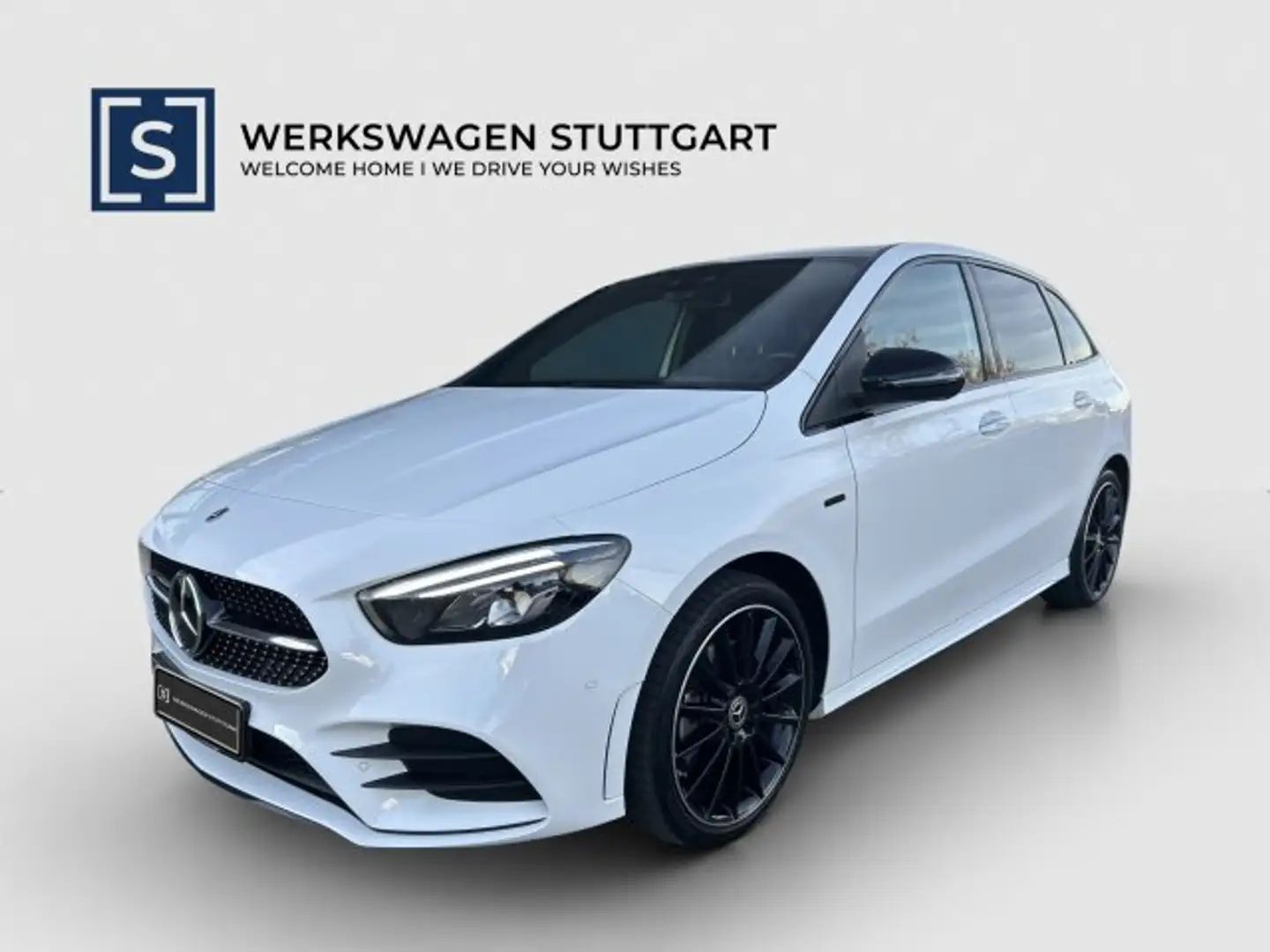 Mercedes-Benz B 250 B 250 e AMG AHK Night Pano Distr KeylGo Sound LED Blanc - 1