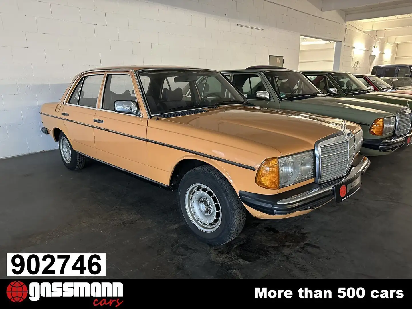 Mercedes-Benz 300 D Limousine - W123 Naranja - 1