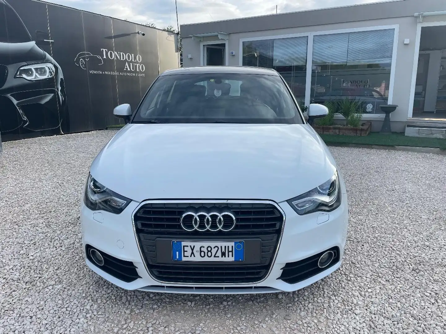 Audi A1 1.6 TDI S tronic S line edition plus Blanc - 1
