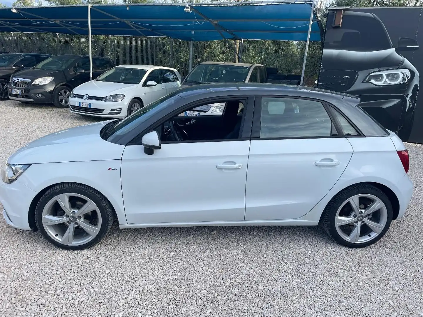 Audi A1 1.6 TDI S tronic S line edition plus Blanc - 2