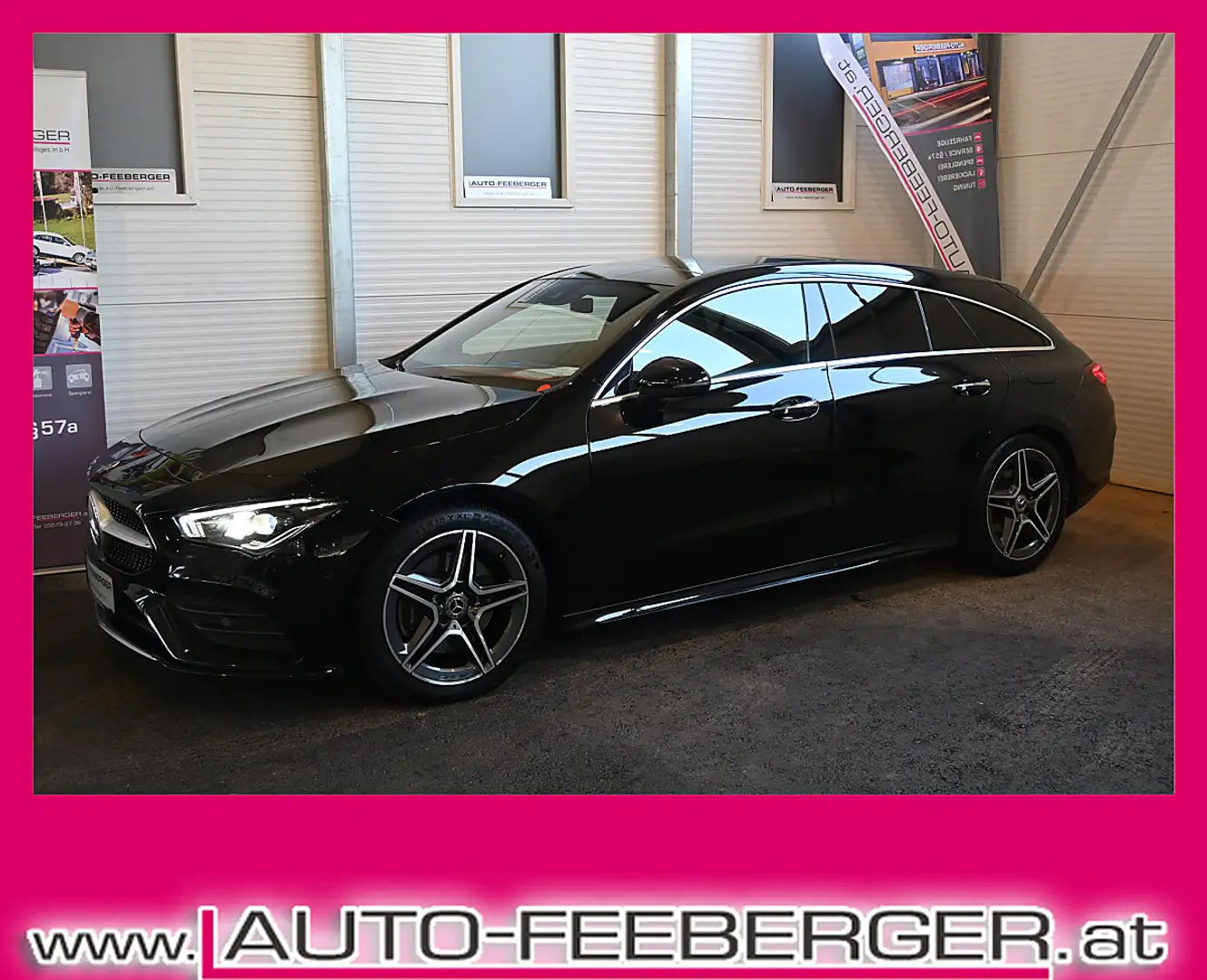 Mercedes-Benz CLA 220 d Shooting Brake Aut. AMG-Line ; Pano, LED, R-K... Schwarz - 1