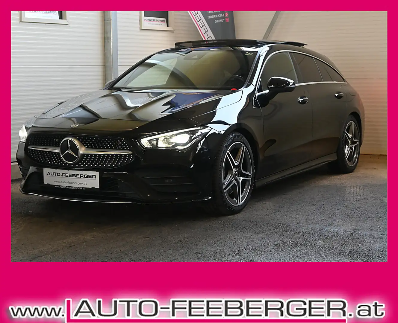 Mercedes-Benz CLA 220 d Shooting Brake Aut. AMG-Line ; Pano, LED, R-K... Schwarz - 1