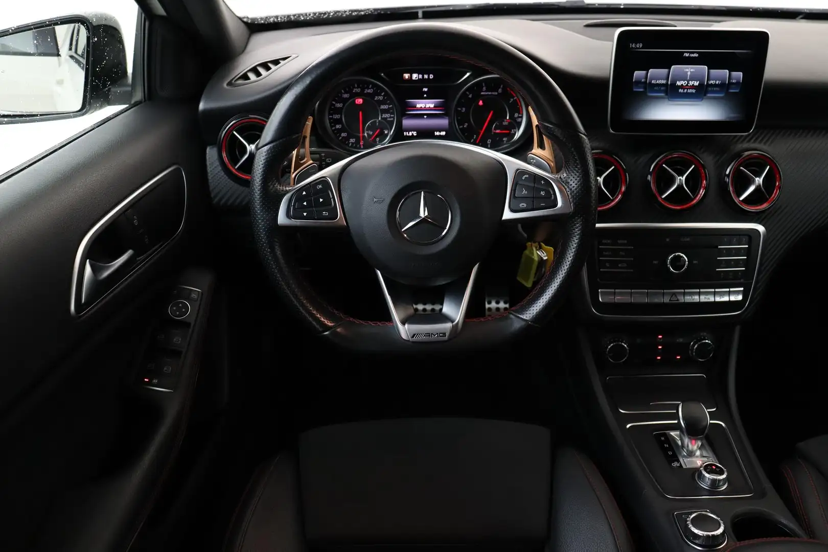 Mercedes-Benz A 45 AMG 4MATIC -CRUISE|LED|STOELVERW.|NAVI|CARPLAY|PRIVACY Blanc - 2