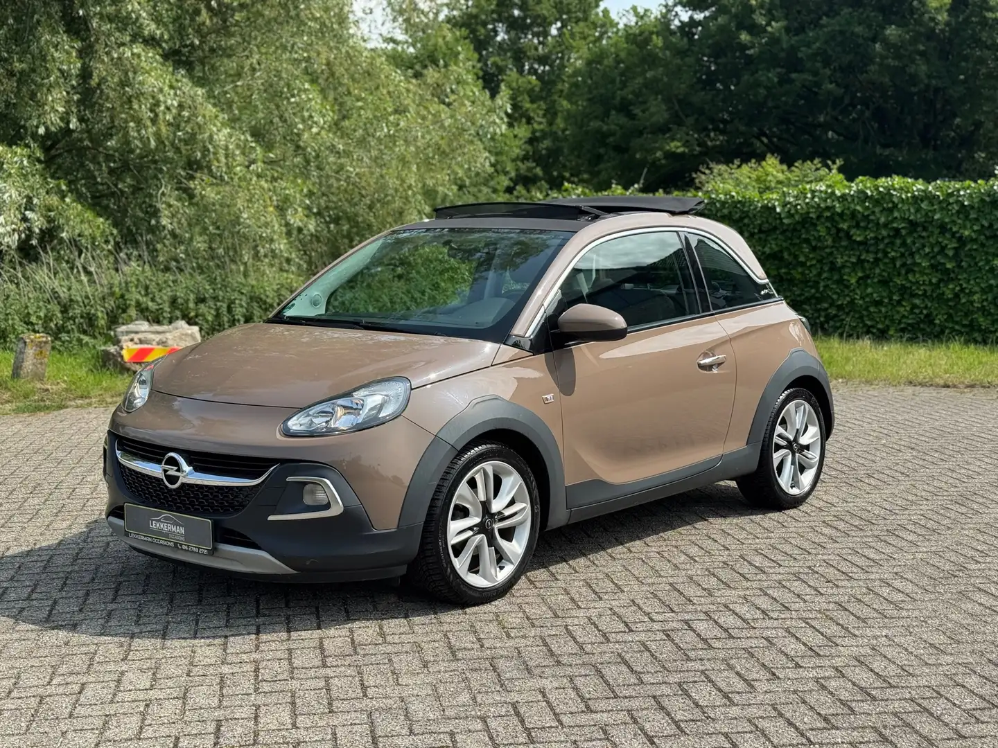 Opel Adam 1.2 Rocks CABRIO I CRUISE I STOELVERWARMING I NIEU Коричневий - 1