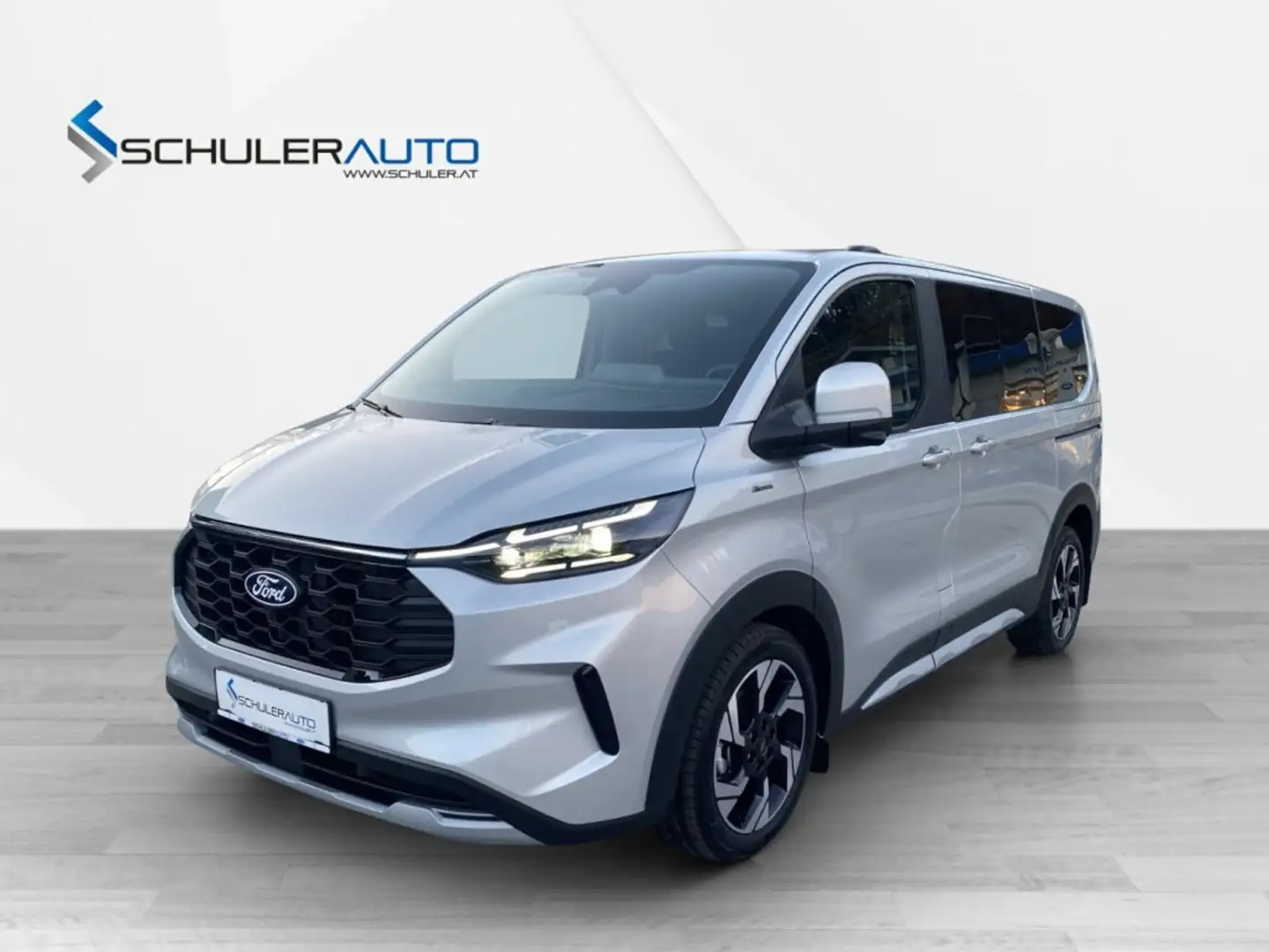 Ford Transit Custom Tourneo Custom 2,0EcoBlue L1H1 Active 170PS 4WD 8Sitze *Voll Silber - 1