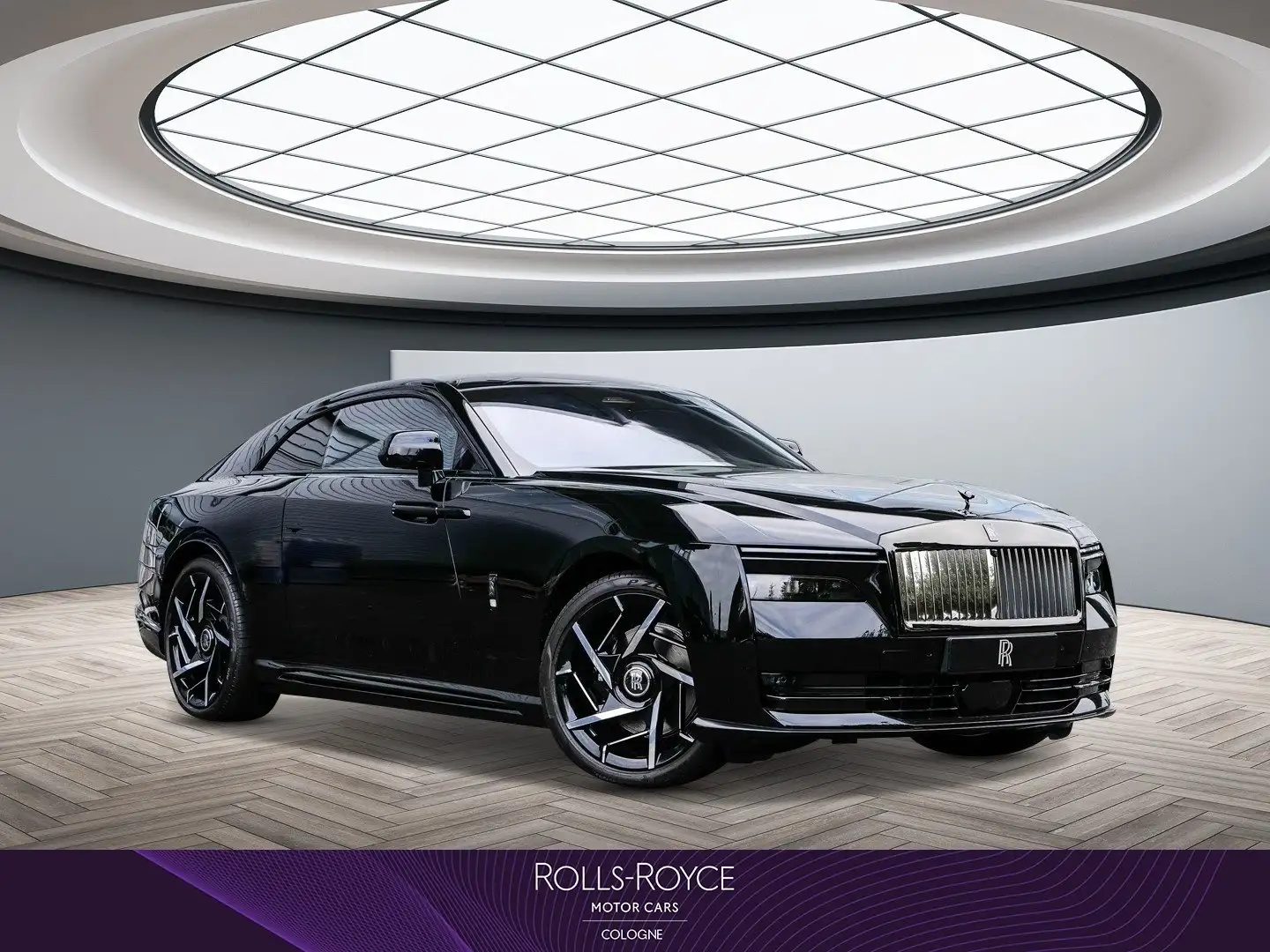 Rolls-Royce Spectre Black Badge HUD 360°KAM RFK NAVI DAB LM Schwarz - 1