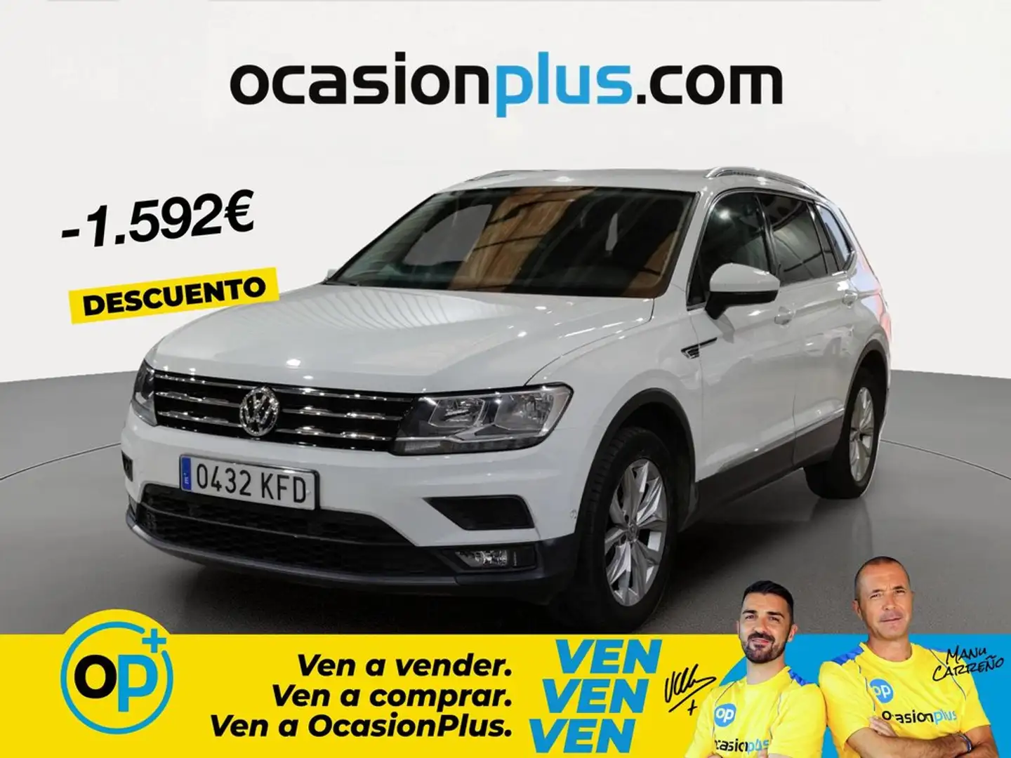 Volkswagen Tiguan Allspace 2.0TDI Advance 110kW Blanco - 1