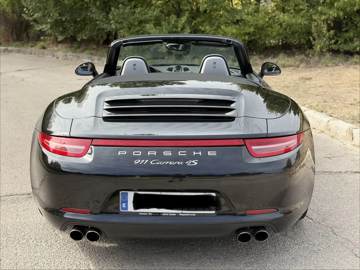 Porsche 991 4S Cabrio Negro - 1