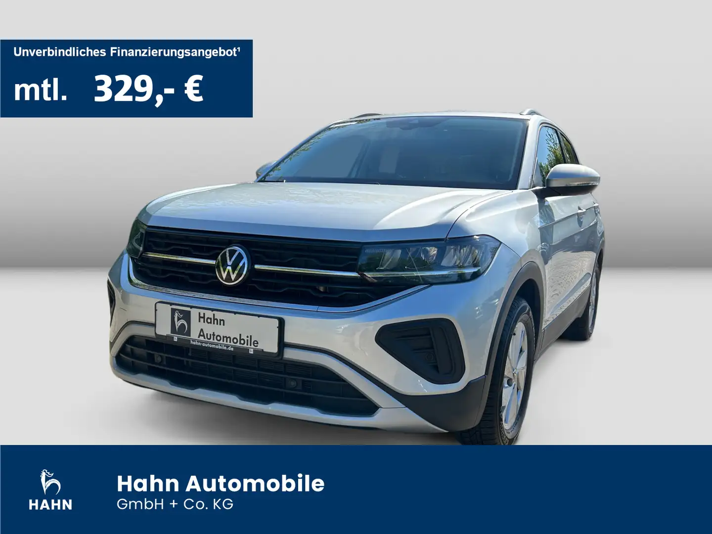 Volkswagen T-Cross Life 1.0TSI DSG AHK LED ACC Sitzheizung Argent - 1