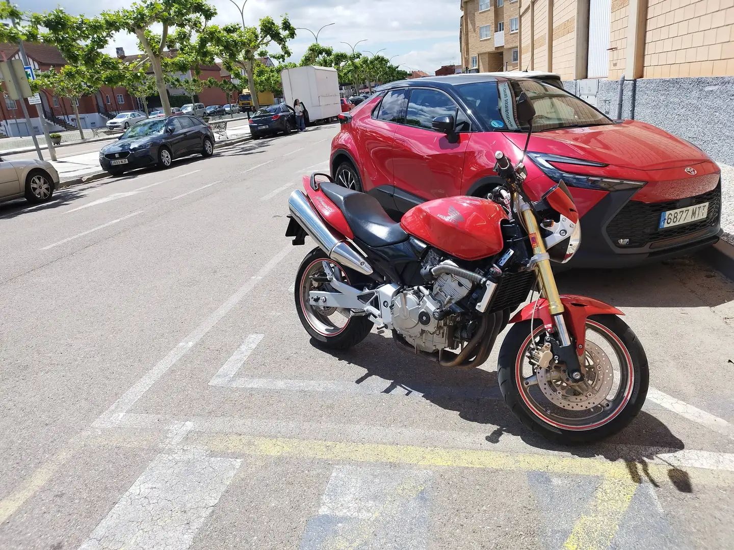 Honda CBF 600 Hornet Rojo - 1