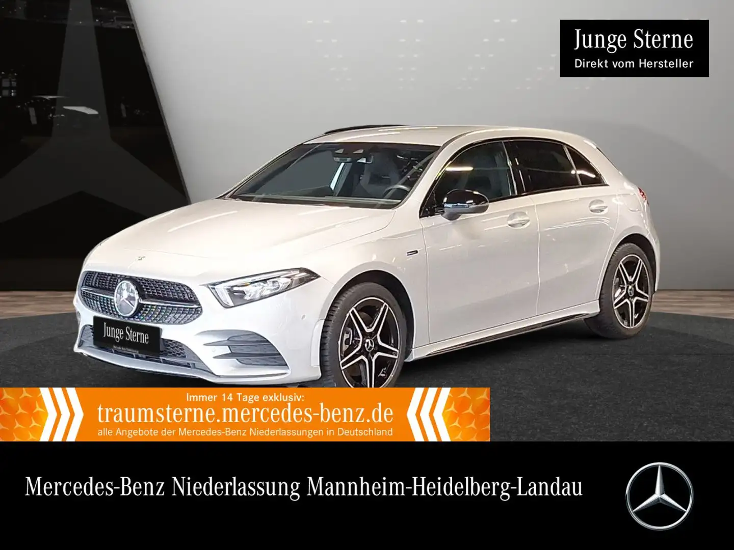 Mercedes-Benz A 250 e EDITION 2020+AMG+NIGHT+LED+KAMERA+8G Silber - 1