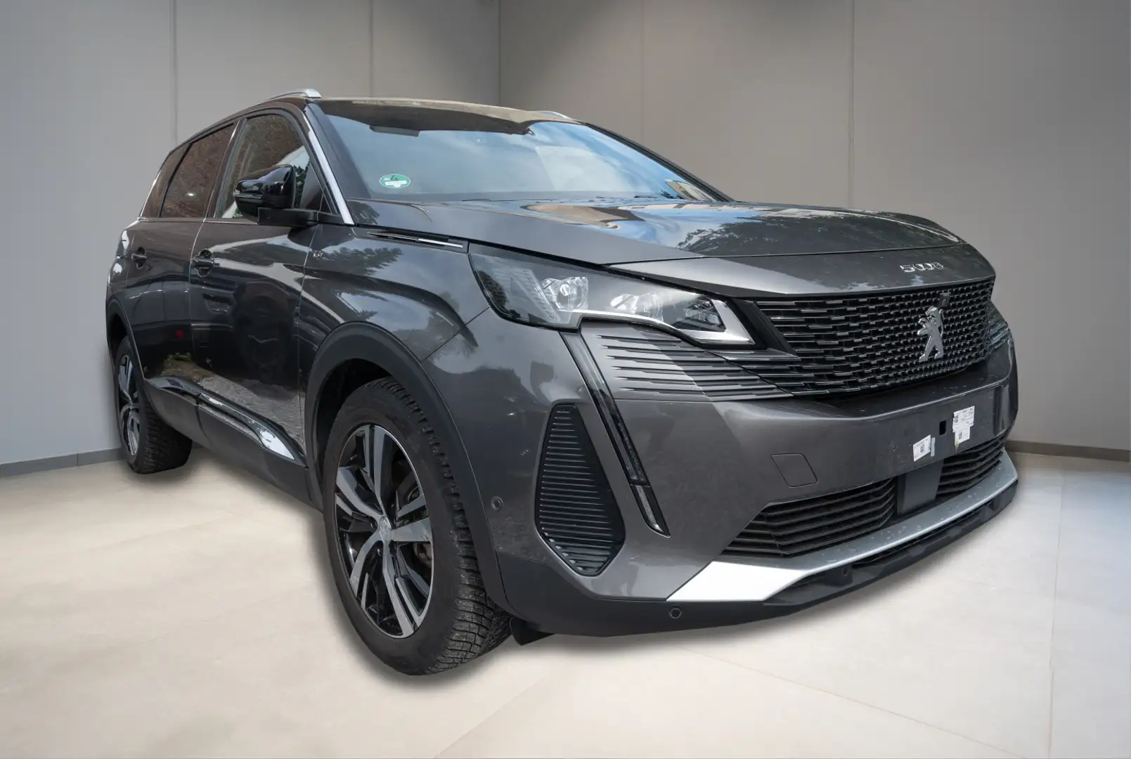 Peugeot 5008 GT PureTech 130 EAT8 *PANO*NAV*SHZ*PANO*GW-TOP-DEAL* Gris - 2