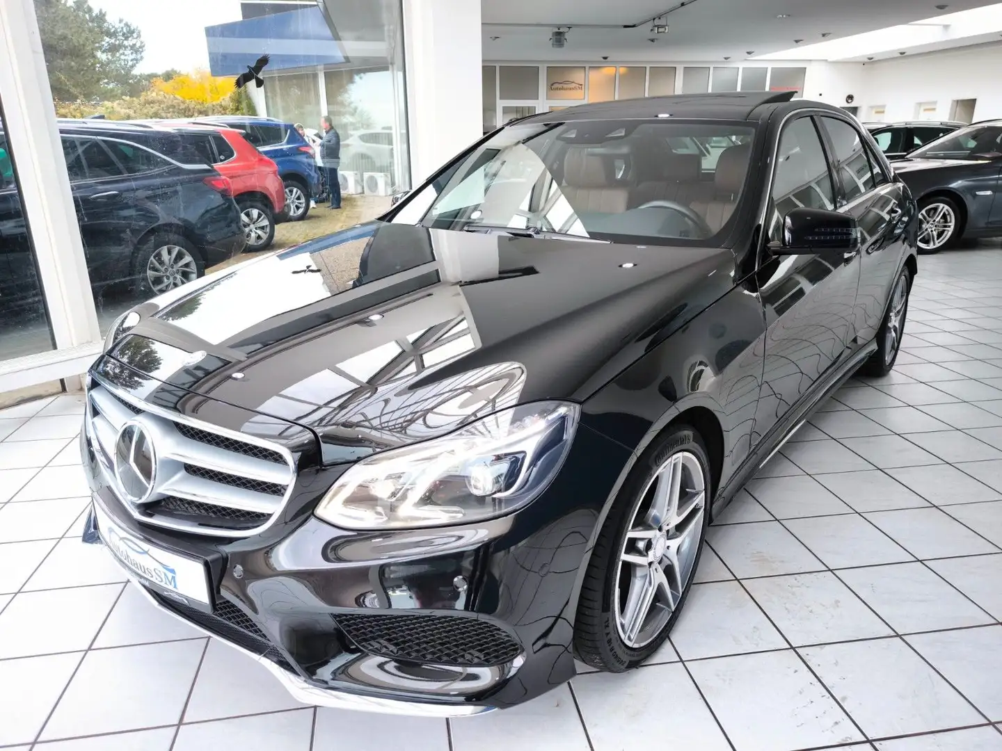 Mercedes-Benz E 400 *V6*B&O*MASSAGE*DESIGNO ALCANTARA* Schwarz - 2