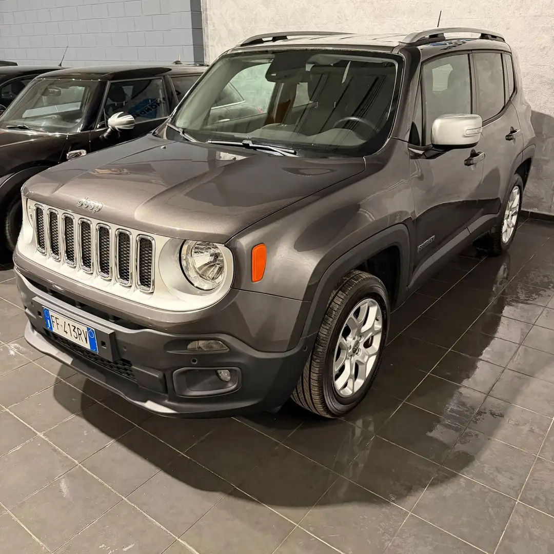 Jeep Renegade Renegade 2.0 Mjt 140CV 4WD Active Drive Limited Grau - 2