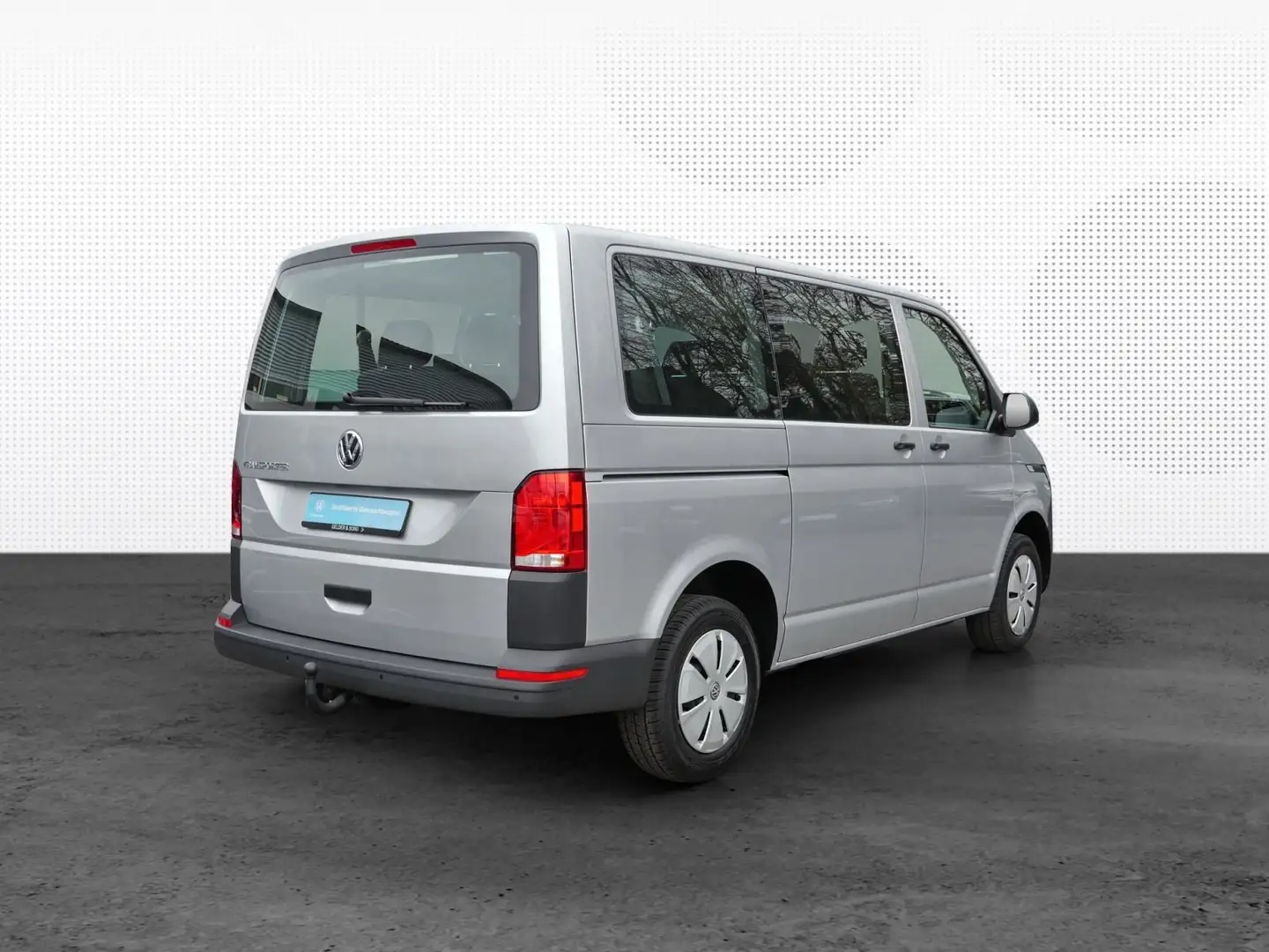 Volkswagen T6.1 Kombi 9Sitze*AHK*Klima*Navi*GRA*DAB+*Parkp. Silber - 2