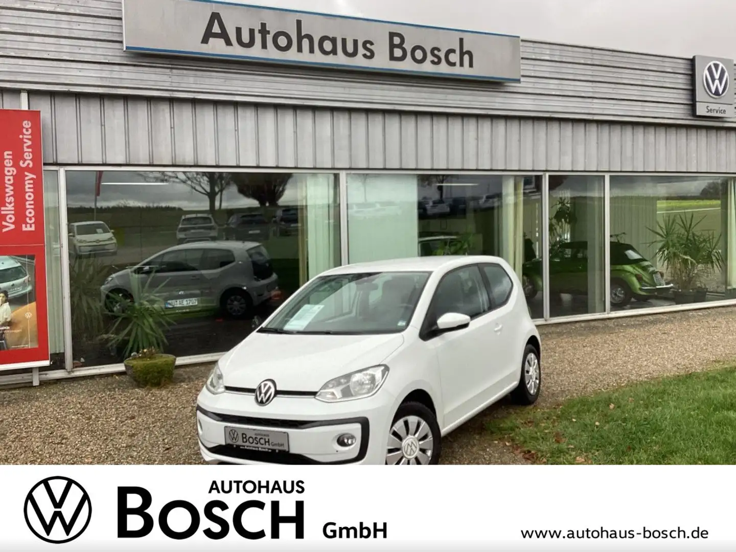 Volkswagen up! 1.0 move SHZ Maps + More Bluetooth Klima Weiß - 1