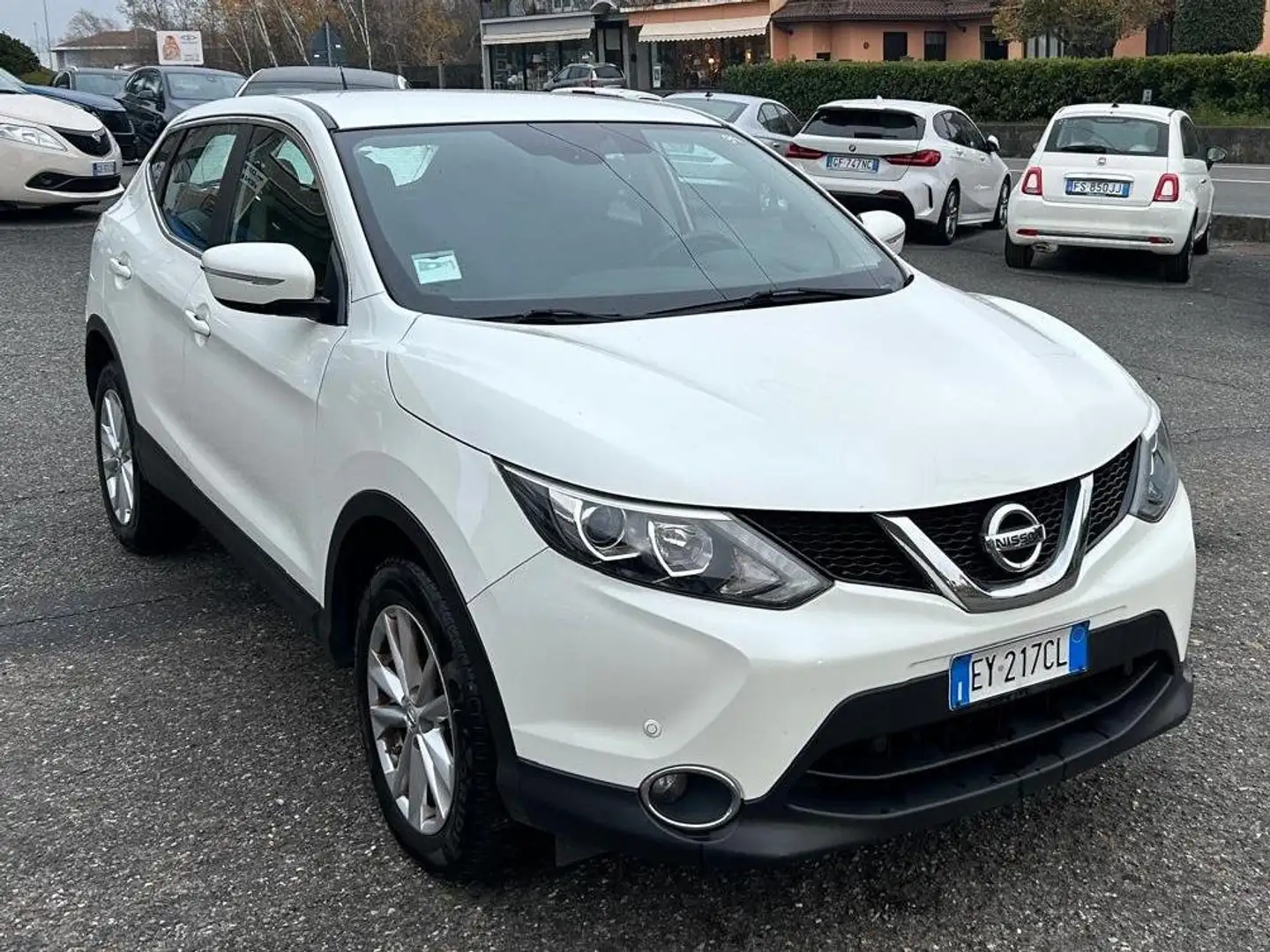Nissan Qashqai Qashqai II 2014 1.6 dci Tekna 2wd 130cv Weiß - 2