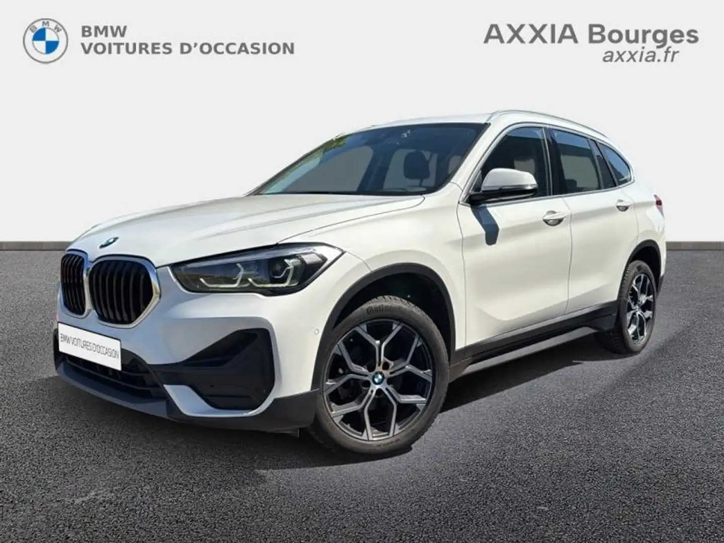BMW X1 sDrive16dA 116ch Business Design DKG7 Blanc - 1